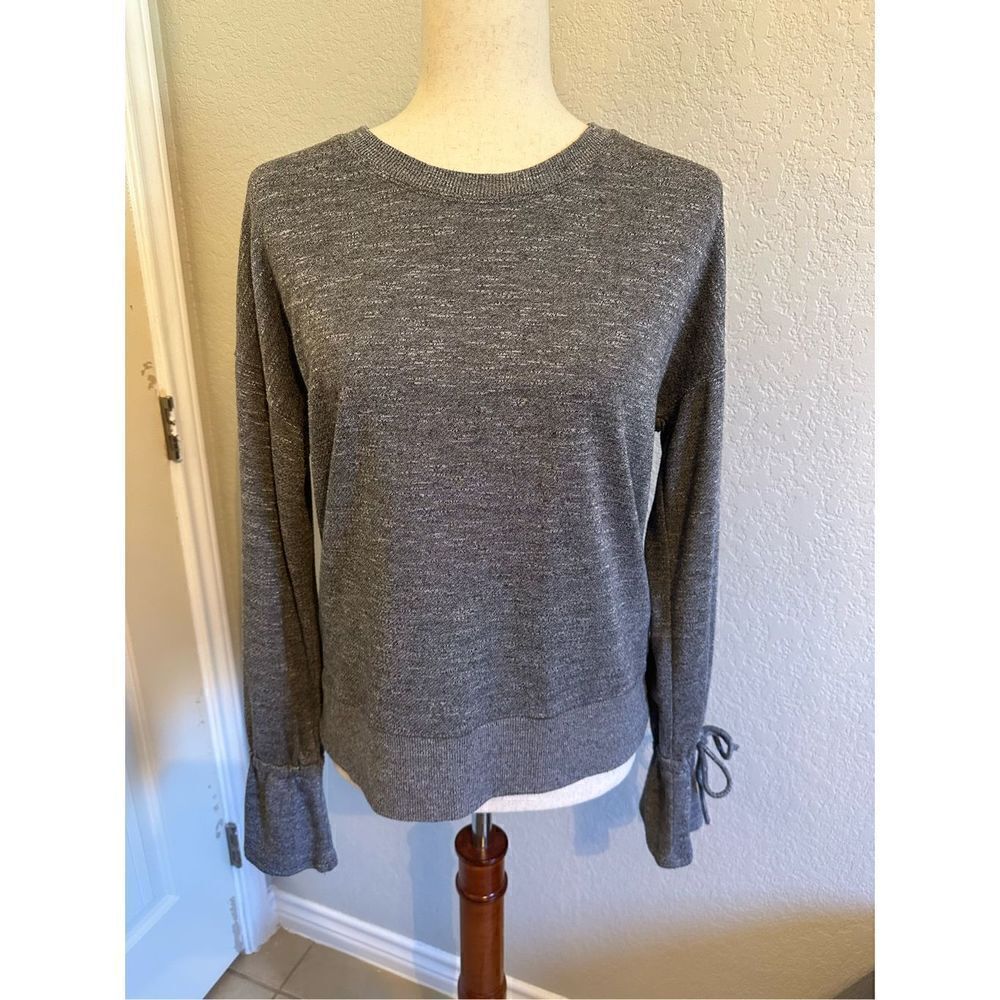 Paige Size Small Keily Tie‎ Cuff Long Sleeve Top